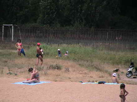Sandy beach Dynamo