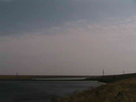 The bridge. Crossing Donuzlav