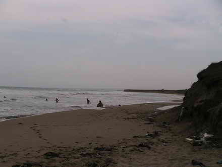 Rest in severe beach