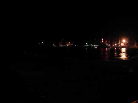 Hush, the sea is asleep