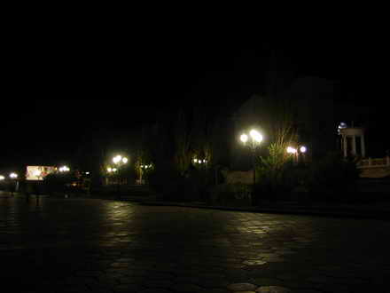 Night embankment