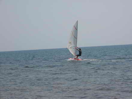 Windsurfer is removed