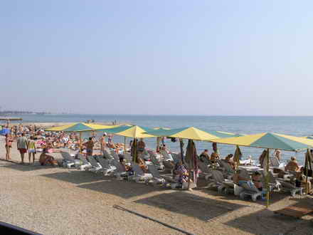 Feodosia city beach