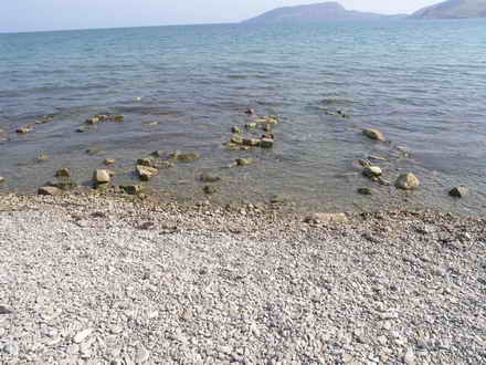 Black Sea, Crimea, Dvuyakornaya Bay