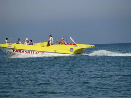 Hydroglider in the Gulf of Feodosia
