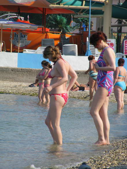 The parade of swimsuits