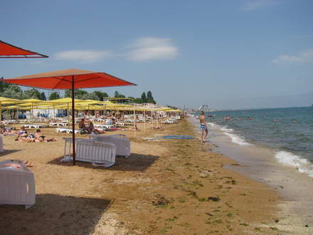 The June afternoon at the Second City Beach