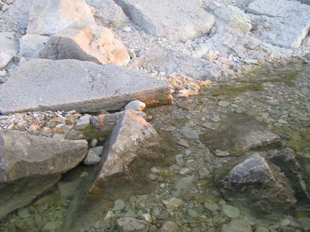 A fragment of the beach in the area of Chumka