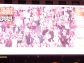Interactive billboard, which shows in real time the people passing by