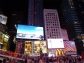 On the square in the evening many people